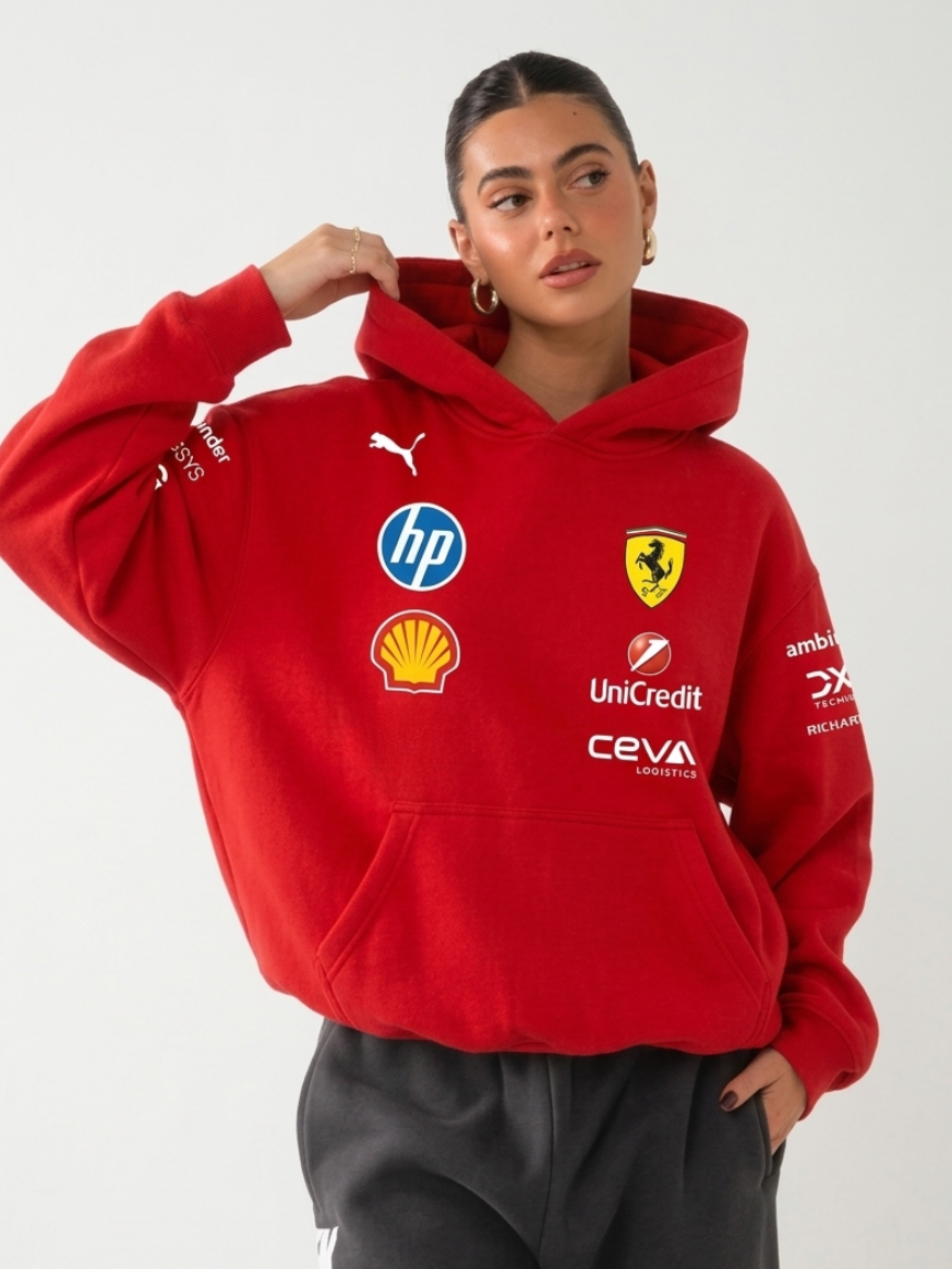 Official 2026 Team Hoodie from Scuderia Ferrari