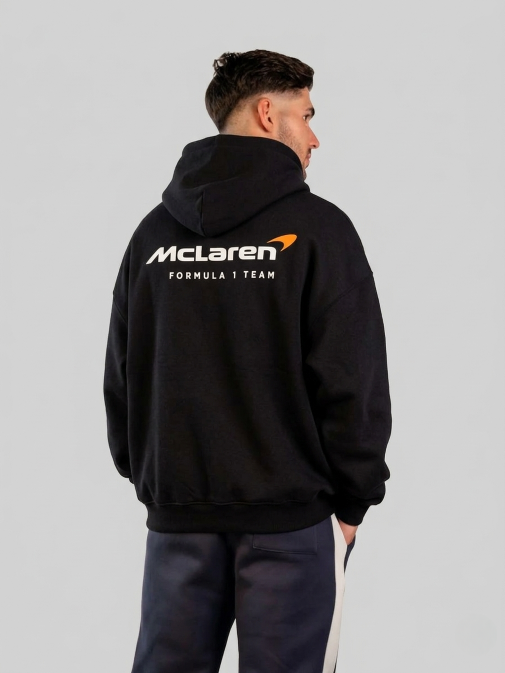 McLaren Hoodie – Black Minimal