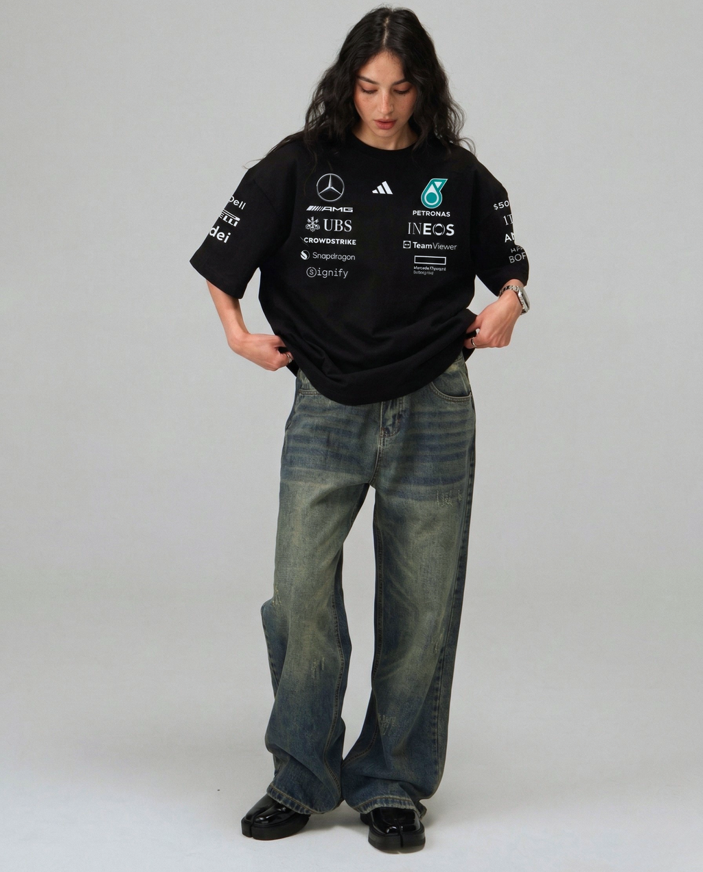 ADIDAS 2026 Mercedes Team T-shirt