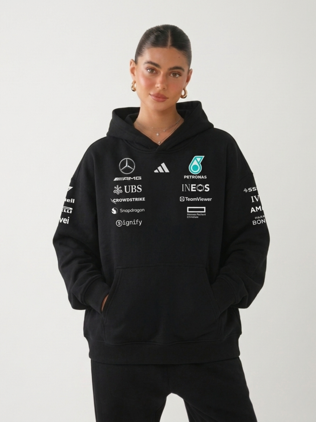 Mercedes AMG Black Edition Hoodie