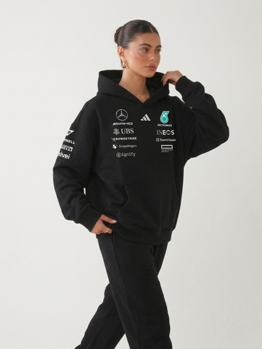 Mercedes AMG Black Edition Hoodie