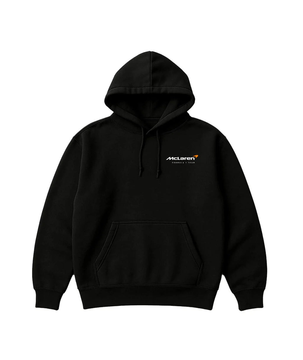McLaren Hoodie – Black Minimal